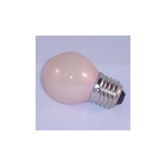 Al 110 jaar uw lampen & verlichtingsspecialist Kogellamp 15 watt E27 Flame <br>Gloeilamp<br>kogel<br>15 watt<br>flame<br>fitting: makkelijk te bestellen bij Aurora-Kontakt.nl