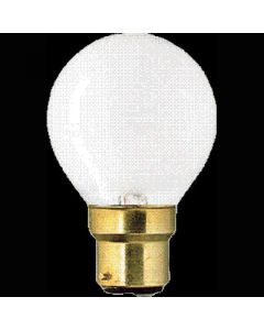 Kogellamp 15 watt Mat B22d              