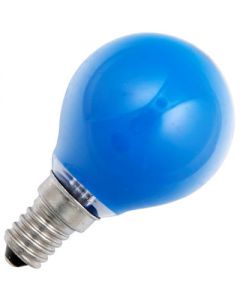Kogellamp 15 watt E14 Mat Blauw                             