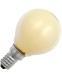 Kogellamp 15 watt E14 Mat Geel                              