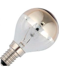 Kogel Kopspiegellamp 25 watt Goud E14   