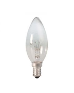 Kaarslamp 7 - 10 watt Helder E14        
