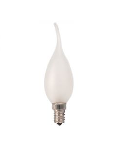 Kaarslamp Tip 7 - 10 watt Mat E14       