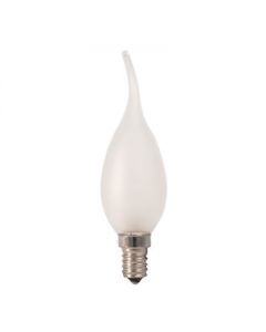 Kaarslamp Tip 15 watt Mat E14           