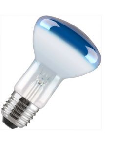 Reflectorlamp 40 watt E27 63mm Blauw    