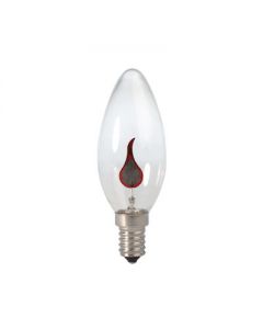 Calex Candle lamp 240V 3W E14 flicker flame