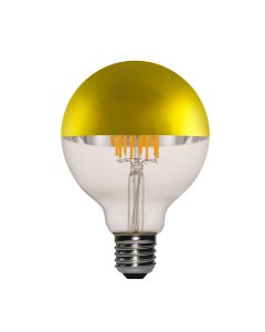 Daylight Italia Kopspiegellamp LED G95 Goud 7.5W            