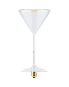 LED lamp in de vorm van een martini glas                    