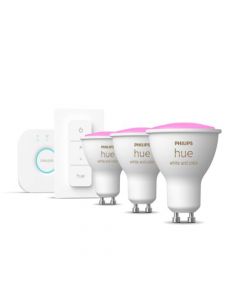 Philips Hue Bluetooth Gu10 Starter Kit White/Color Ambience 