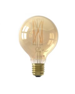 Calex Globe LED Lamp Gold G80                               