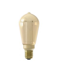 Calex Rustic LED Lamp Gold Rustiek ST64 Crown               