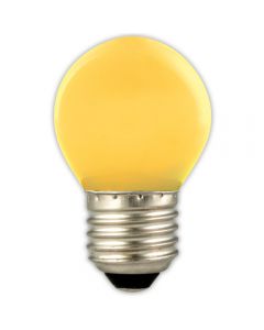Calex  Gekleurde LED Lamp Kogel E27 Geel                    