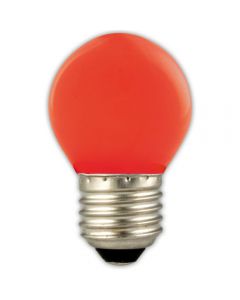 Matel  Gekleurde LED Lamp Kogel E27 Rood                    