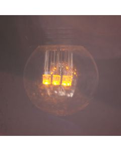 FDL Gekleurde LED Lamp Kogel E27 Geel                       