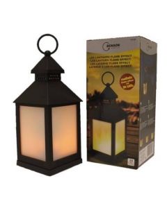 Sfeervolle Tuinlamp met vlam effect                         