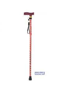 Wandelstok opklapbaar Rood                                  