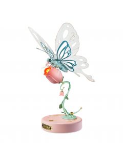 Mechanische Vlinder Roze 