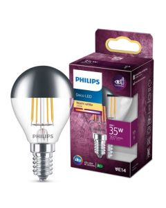 Philips LED Lamp Kogel E14 1.8 Watt Kopspiegel              