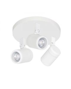 Opbouwspot Rain Wit    3L. IP44                             