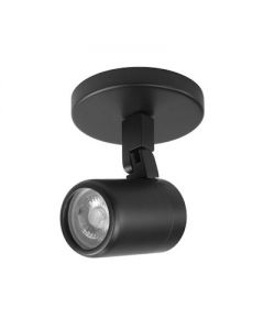Opbouwspot Rain Zwart  1L. IP44                             
