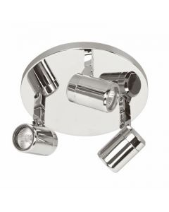 Opbouwspot Rain Chroom 3L. IP44                             