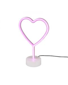 Tafellamp Led heart 1.8 Watt 4.5v dc                        