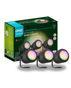 Calex Smart Outdoor Set Drie Tuinspots 24 volt