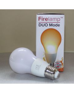 Fire effect lamp Opaal 68 Leds A60 Wit                      